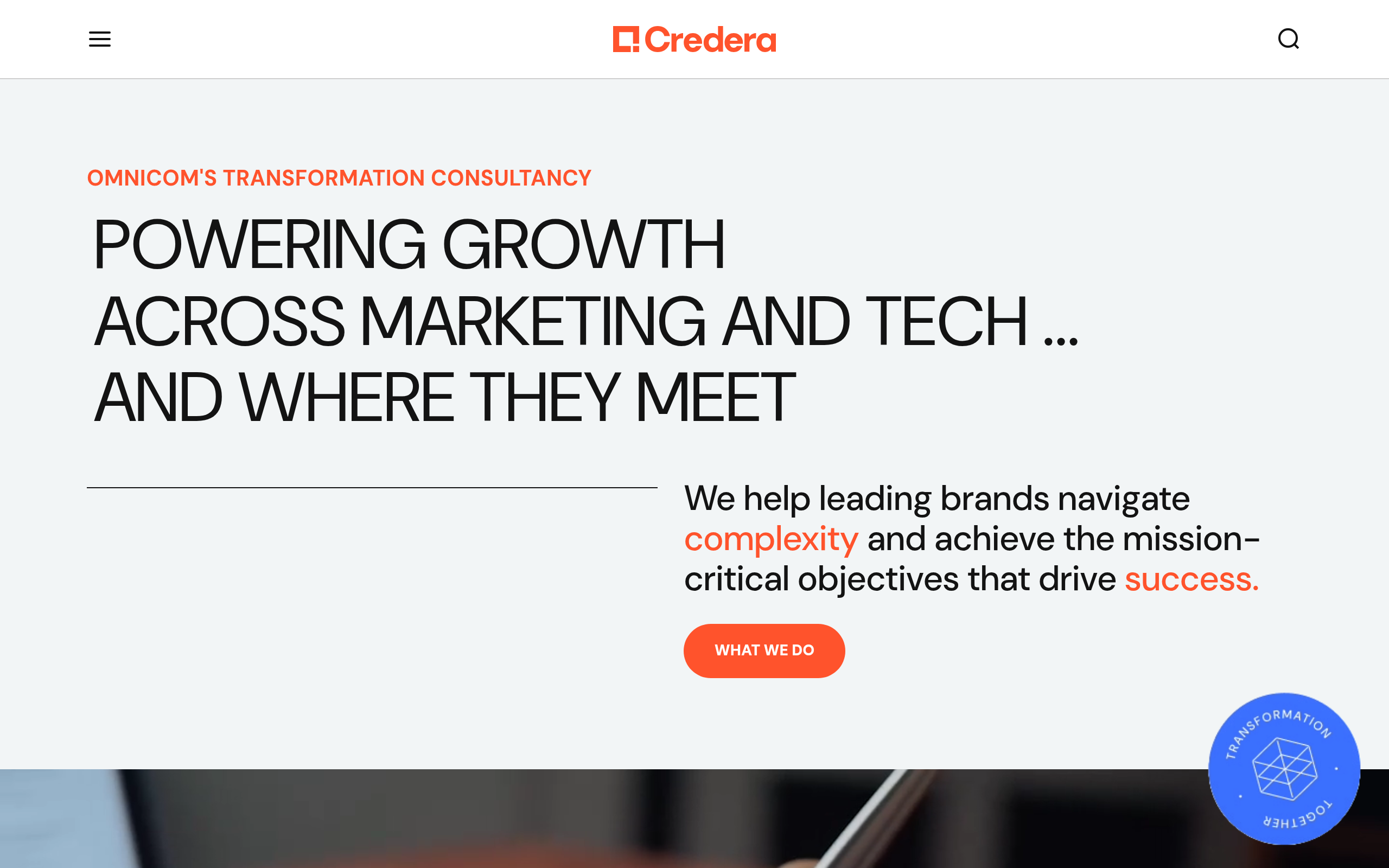 Credera website