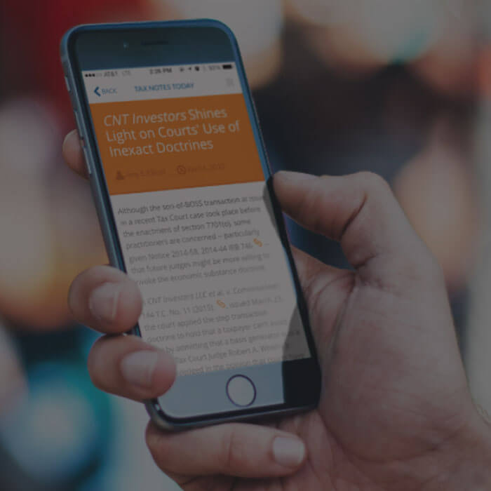 Taxnotes website