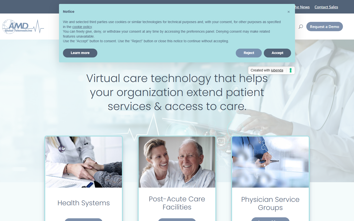 AMD Global Telemedicine website