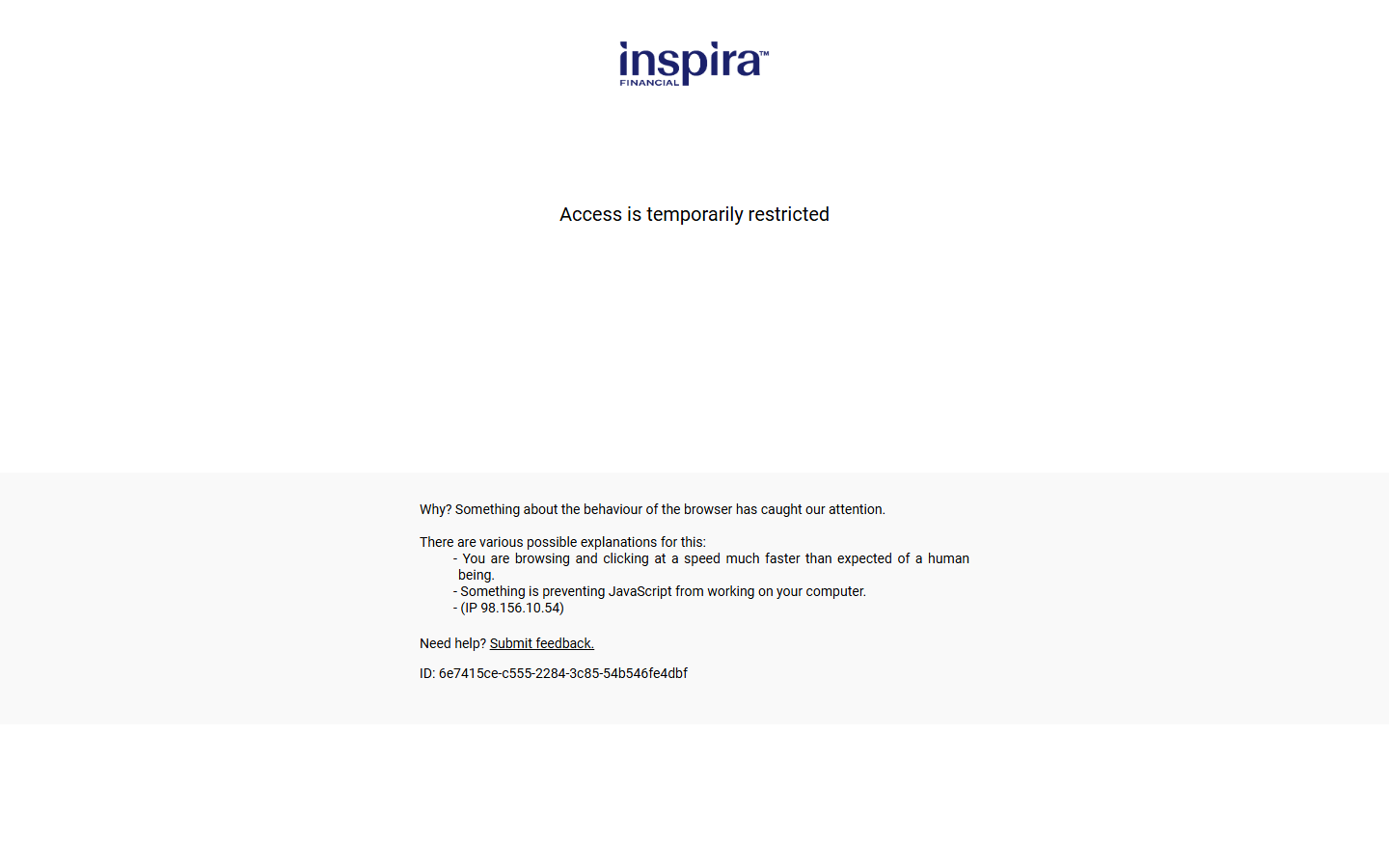 Inspira website