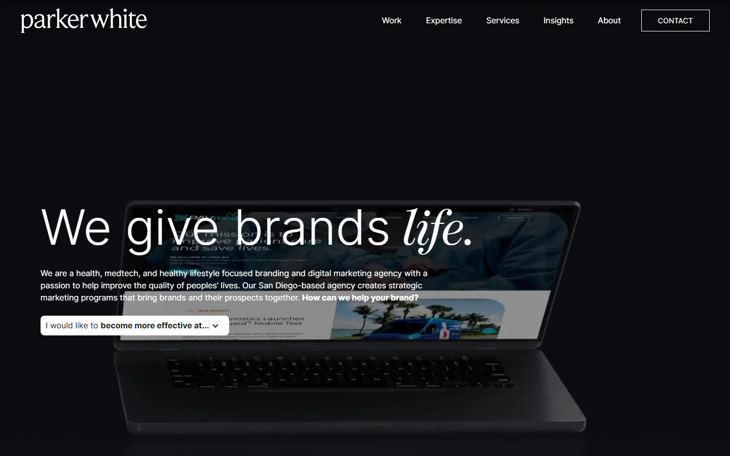 Parker White website