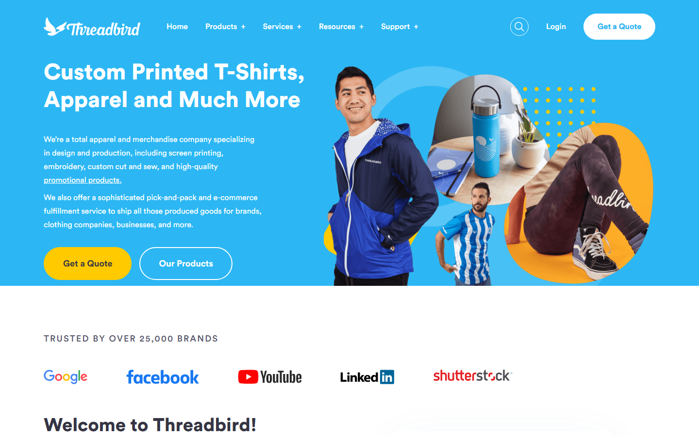 Threadbird website